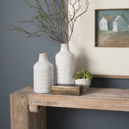 McArthur Console Table by Mercana in brown. Made from wood in a cottage & farmhouse style.
