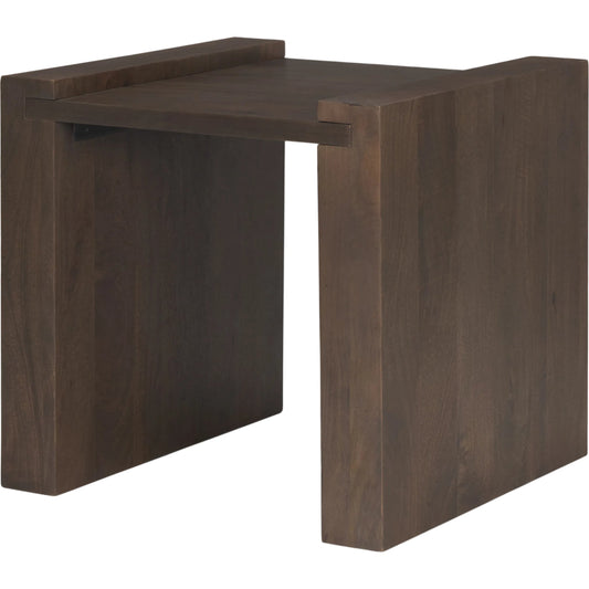 Wesson Accent Table by Mercana. Made from solid wood in a unique style.