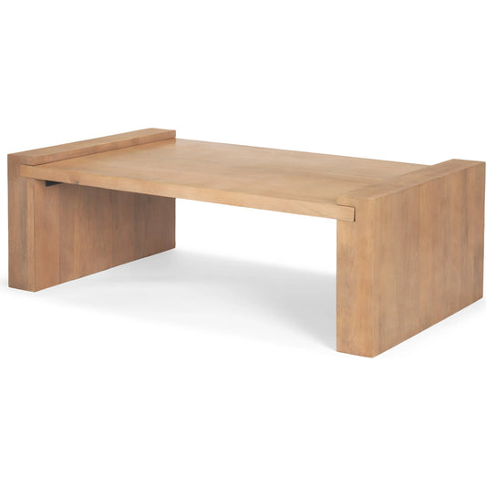 Wesson Coffee Table by Mercana. Made from solid wood in a unique style.