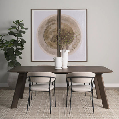 Welborn Dining Table by Mercana. Made from unique in a traditional style.