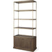 Baron Shelving Unit by Mercana. Made from iron, solid wood in a transitional style.