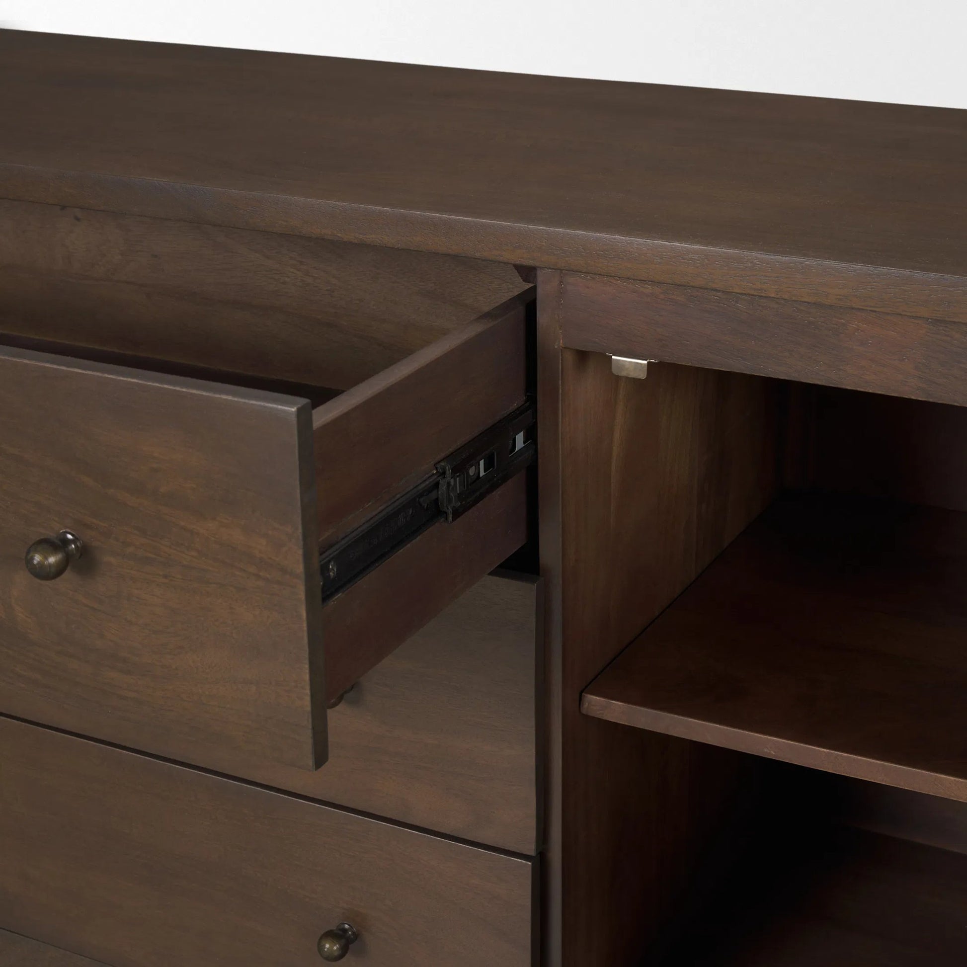 Jonan Sideboard by Mercana. Made from solid wood in a traditional style.