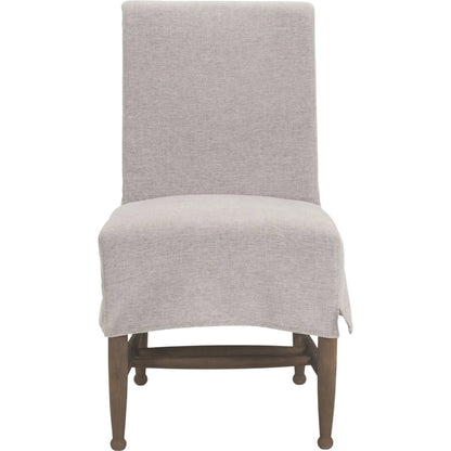 Whitley Performance Fabric Dining Chair (Set of 2) by Mercana in oatmeal, light brown wood. Made from solid wood in a unique style.