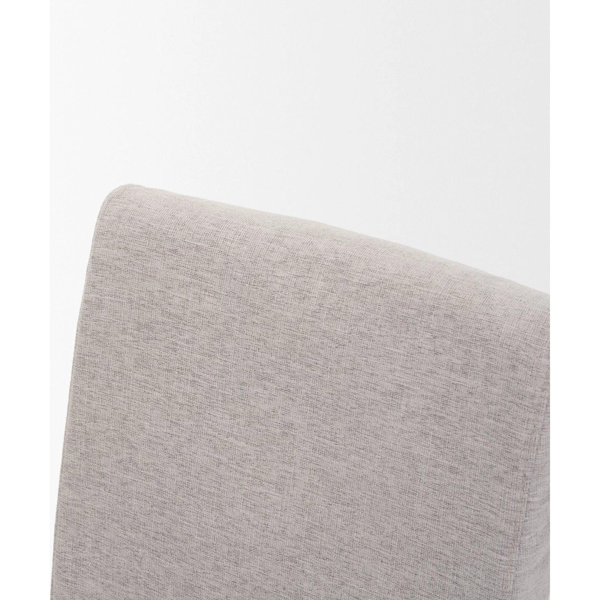 Whitley Performance Fabric Dining Chair (Set of 2) by Mercana in oatmeal, light brown wood. Made from solid wood in a unique style.