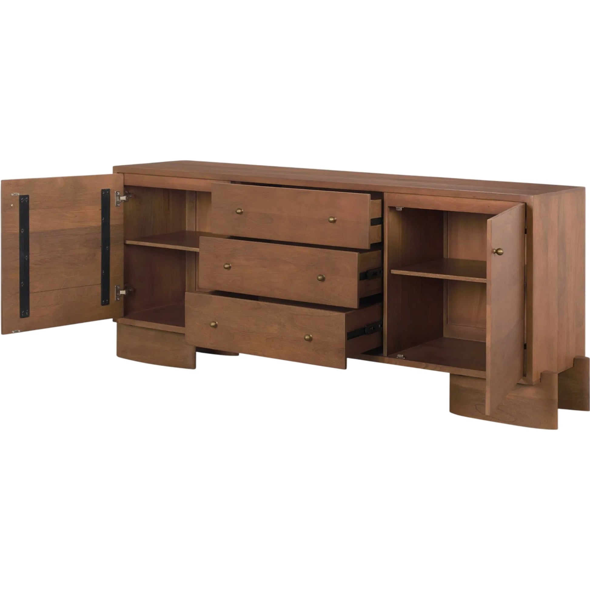 Jonan Sideboard by Mercana. Made from solid wood in a traditional style.