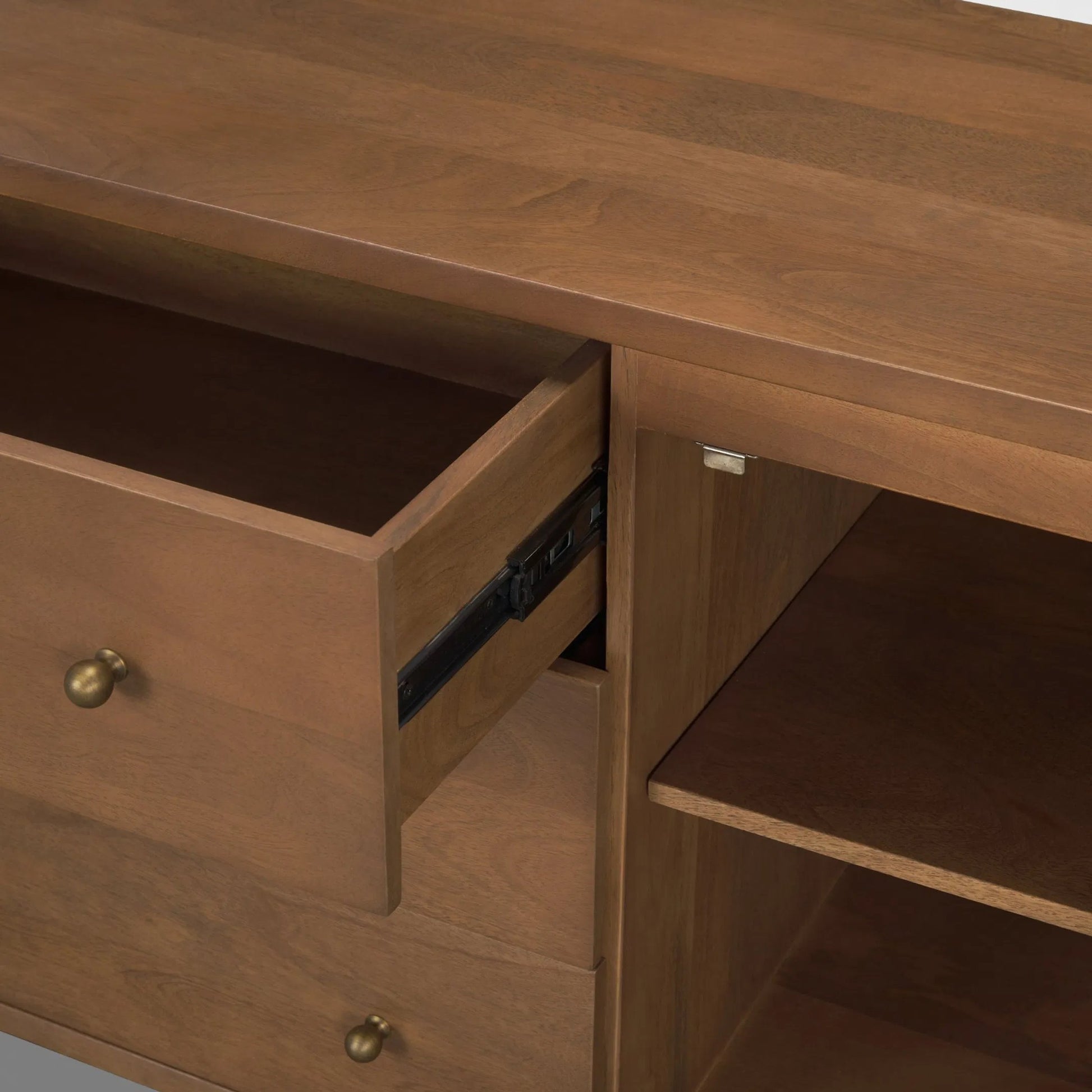 Jonan Sideboard by Mercana. Made from solid wood in a traditional style.