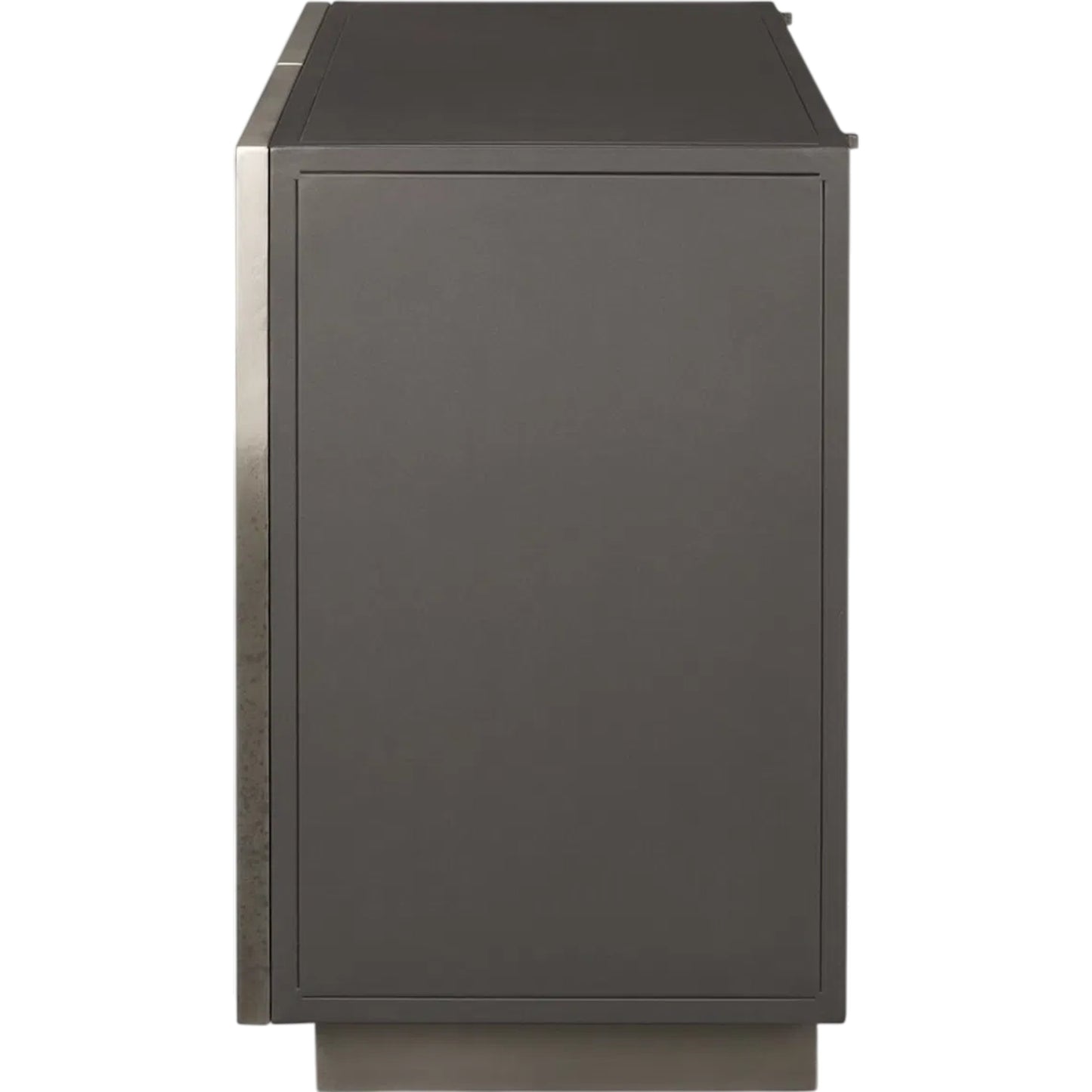 003 SI-2453287 | Additional Silo | Roxdale Accent Cabinet by Mercana in black, silver. Made from metal in a unique style.