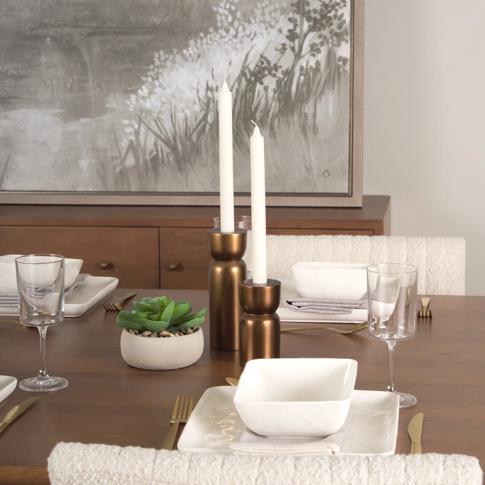 Malta Candle Holder by Mercana. Made from metal in a unique style.