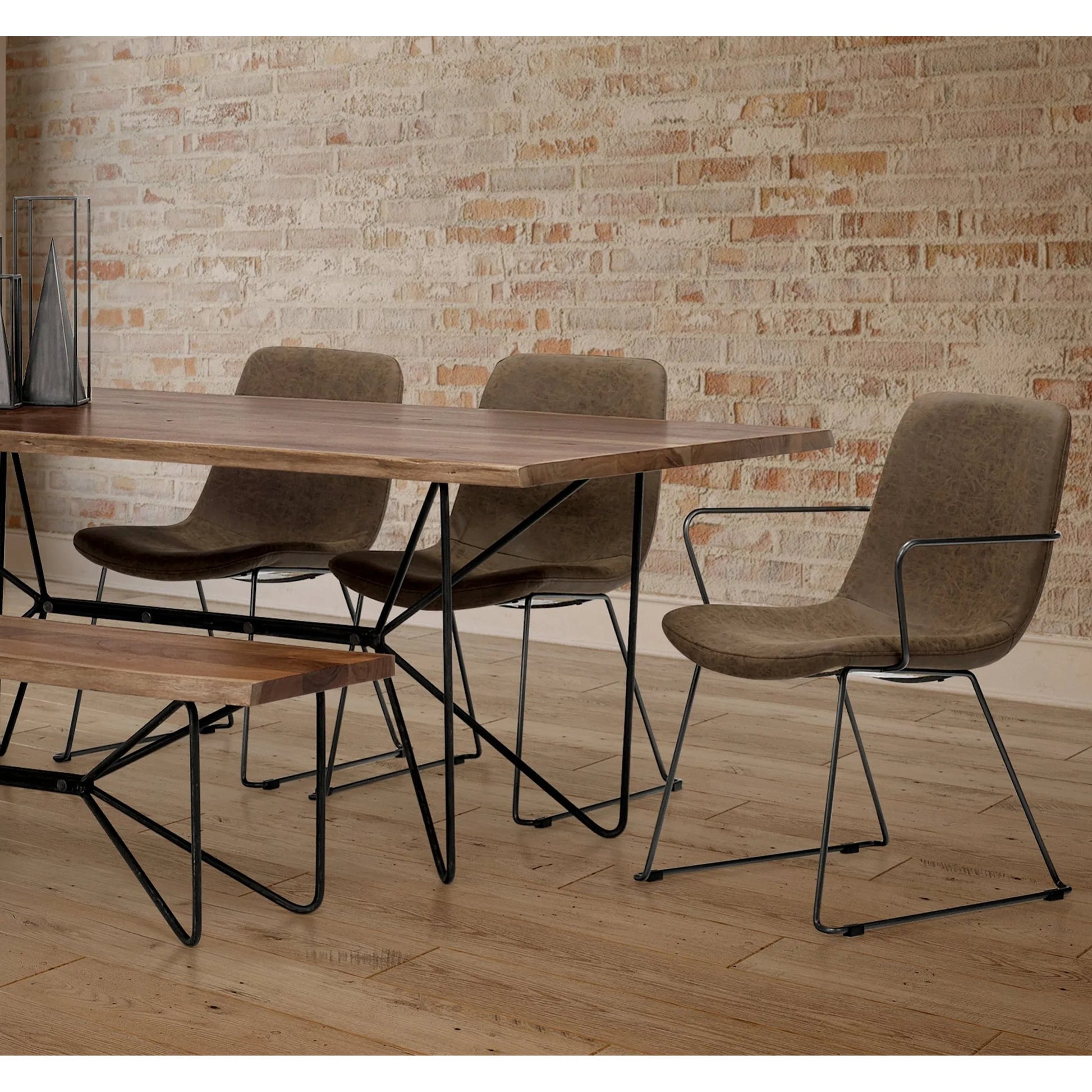 Sawyer Dining Arm Chair by Mercana. Made from unique in a modern style.