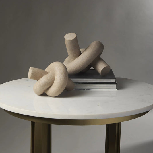 Otto Knot Sculpture by Mercana. Made from resin in a unique style.