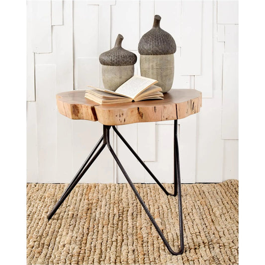 Mandor I Acorn Box by Mercana in natural. Made from unique in a rustic style.