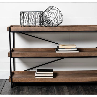 Idris Geometric Mesh Bowls Set of Two by Mercana in black. Made from unique in a eclectic & global style.