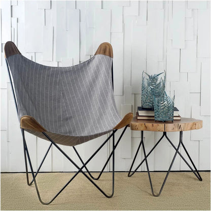 Palen I Fern Leaf Table Candle Holder by Mercana in natural. Made from unique in a coastal style.