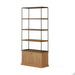 Baron Shelving Unit by Mercana. Made from iron, solid wood in a transitional style.