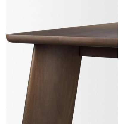 Jonan Dining Table by Mercana. Made from solid wood in a transitional style.
