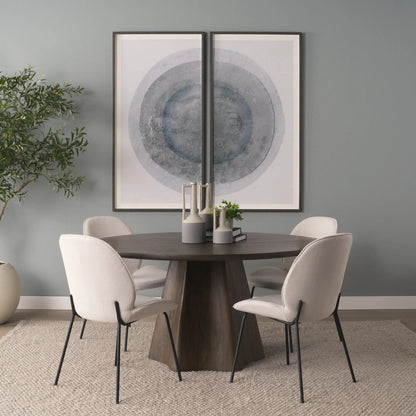 Jovani Dining Table by Mercana. Made from solid wood in a traditional style.