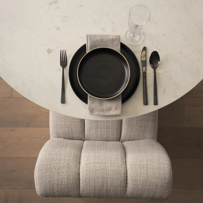 Wilkins Dining Chair by Mercana. Made from fabric in a unique style.