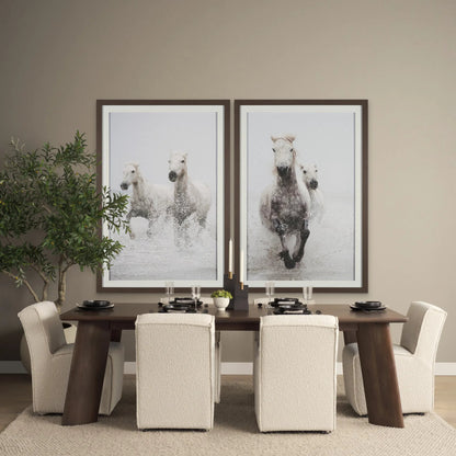 Jonan Dining Table by Mercana. Made from solid wood in a transitional style.