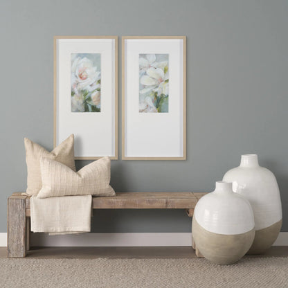 McArthur Bench by Mercana in whitewash. Made from solid wood in a cottage & farmhouse style.