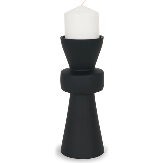 001 SI-2453275 | Primary Silo | Odilia Geometric Pillar Candle Holder by Mercana. Made from metal in a unique style.