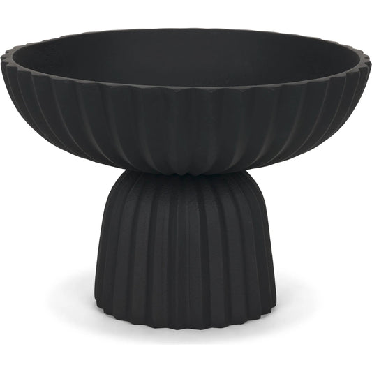 Ciaran Fluted Decorative Bowl by Mercana. Made from metal in a unique style.