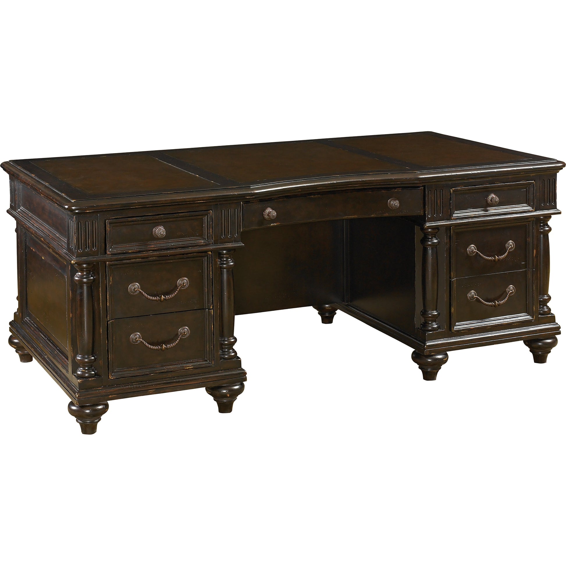 Admiralty Executive Desk by Tommy Bahama Home. Made from unique in a traditional style.