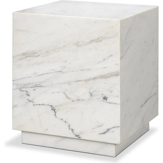 Matteo Side Table by Mercana. Made from stone in a unique style.