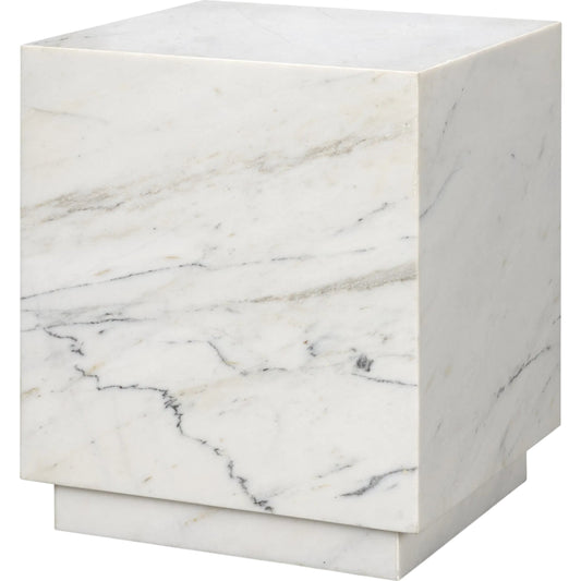 Matteo Side Table by Mercana. Made from stone in a modern style.