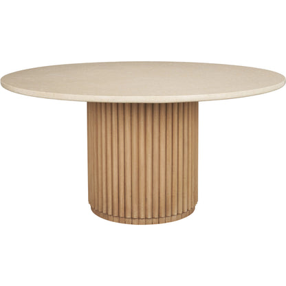 Marbrello Dining Table by Mercana. Made from manufactured, stone in a transitional style.