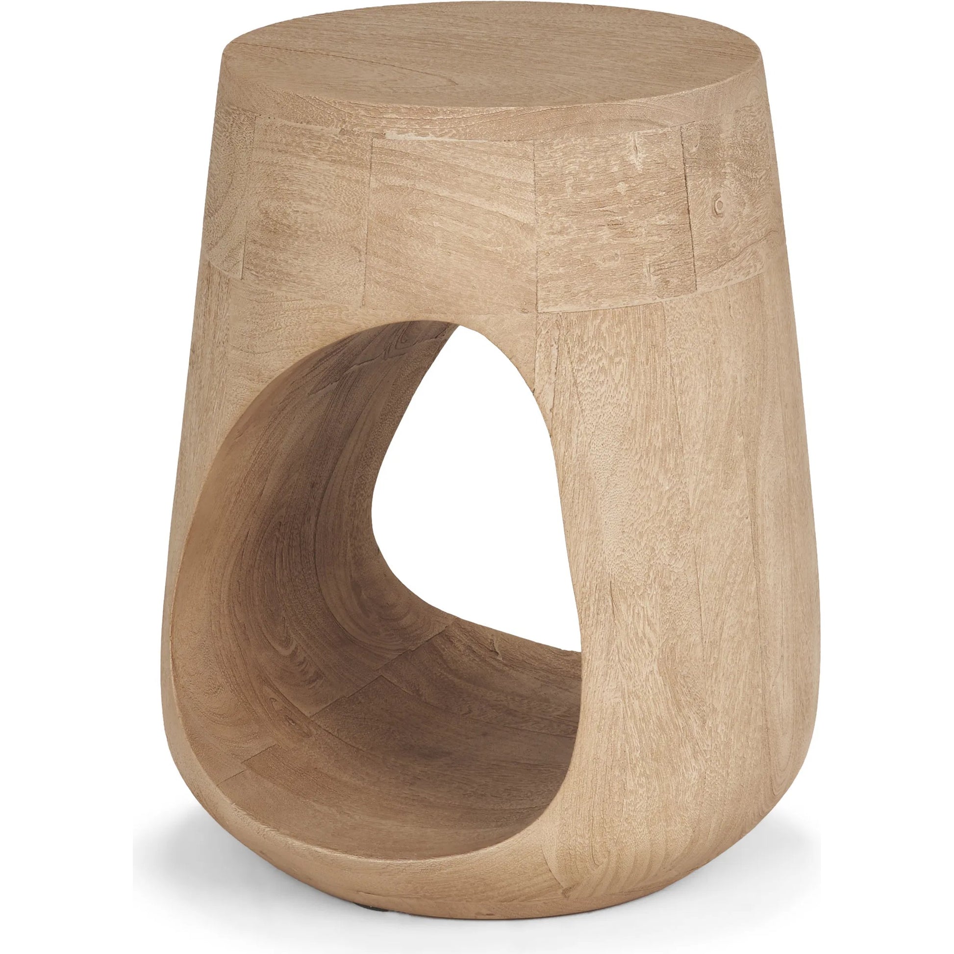 Cove Side Table by Mercana. Made from solid wood in a transitional style.