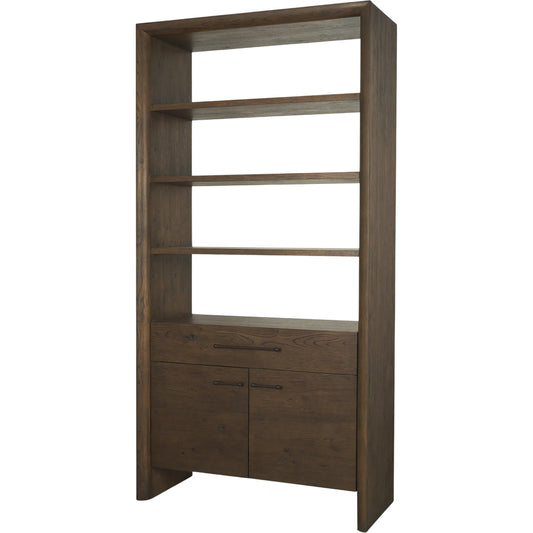 Belford Shelving Unit by Mercana. Made from manufactured wood in a transitional style.