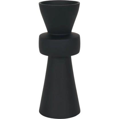 Odilia Geometric Pillar Candle Holder by Mercana. Made from metal in a unique style.