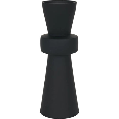 Odilia Geometric Pillar Candle Holder by Mercana. Made from metal in a unique style.
