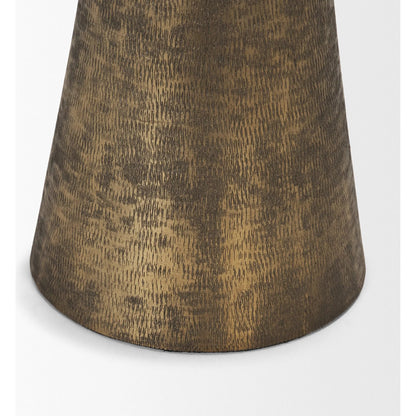 Odilia Geometric Pillar Candle Holder by Mercana. Made from metal in a unique style.