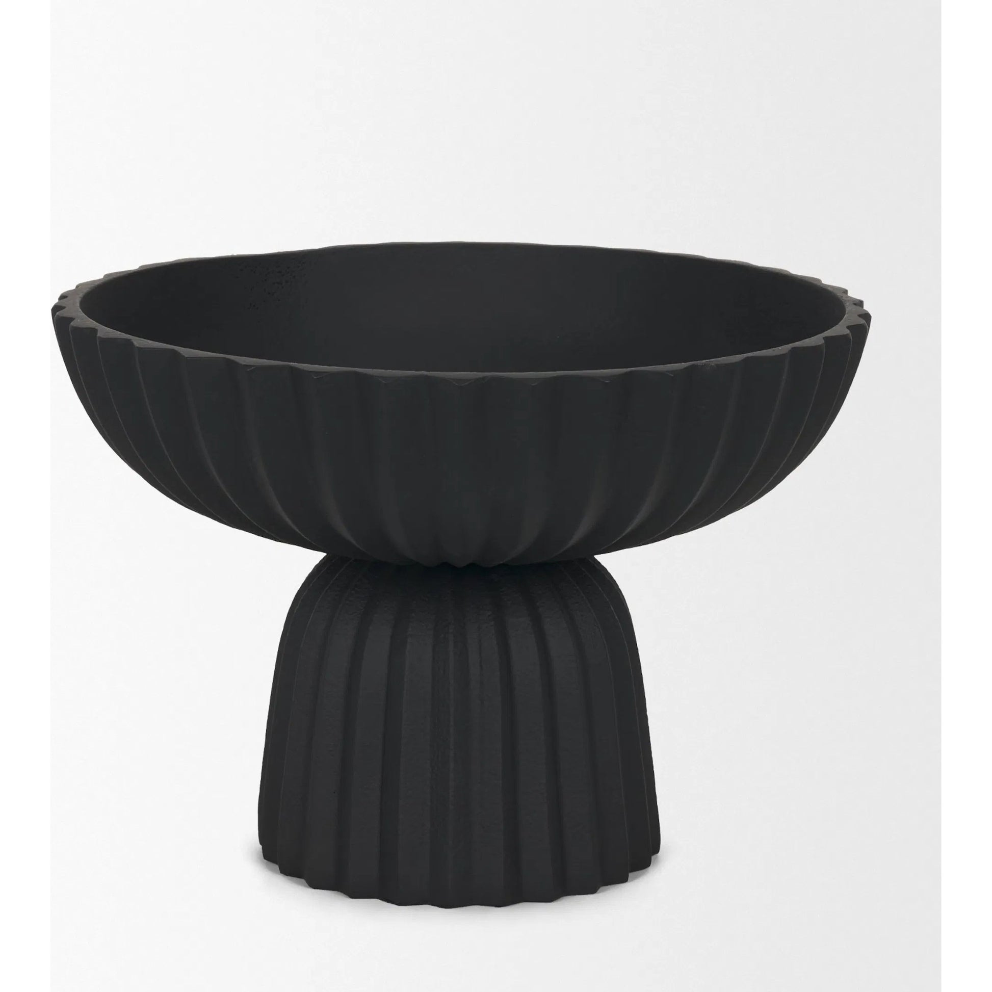 Ciaran Fluted Decorative Bowl by Mercana. Made from metal in a unique style.