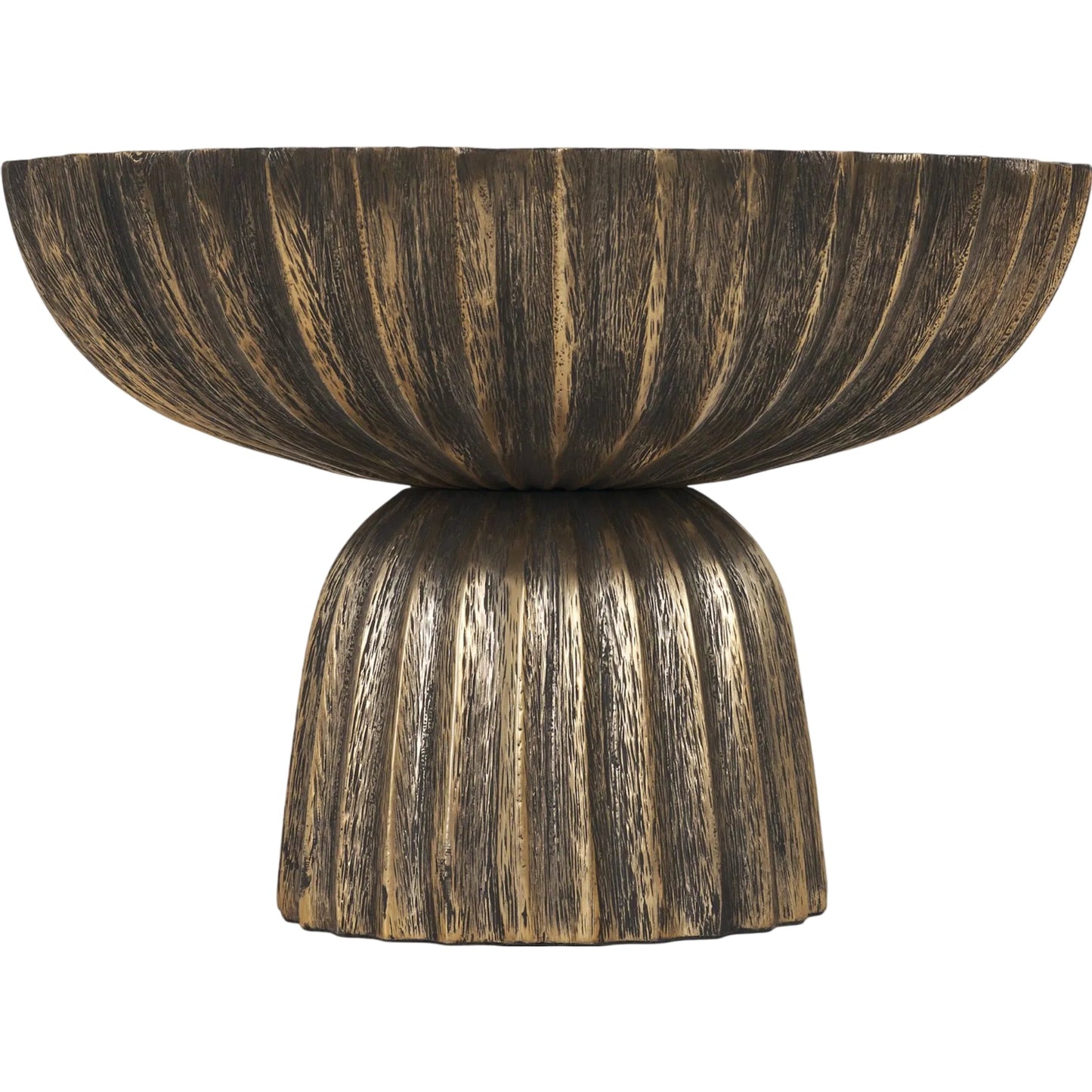 003 SI-2453185 | Additional Silo | Ciaran Fluted Decorative Bowl by Mercana. Made from metal in a unique style.