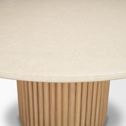 Marbrello Dining Table by Mercana. Made from manufactured, stone in a transitional style.