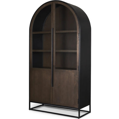 Terra Round Dining Table by Mercana. Made from solid wood in a traditional style.