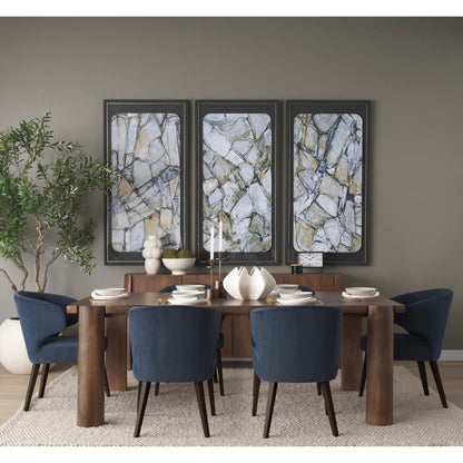 Niles Fabric Dining Chair by Mercana. Made from solid wood in a traditional style.