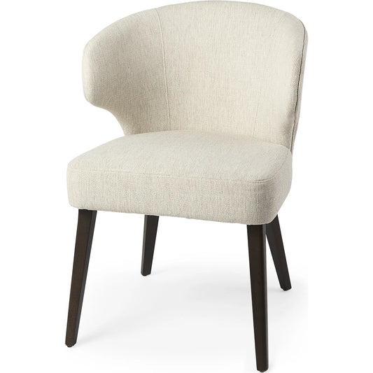 Niles Fabric Dining Chair by Mercana. Made from solid wood in a unique style.