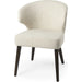 Niles Fabric Dining Chair by Mercana. Made from solid wood in a traditional style.