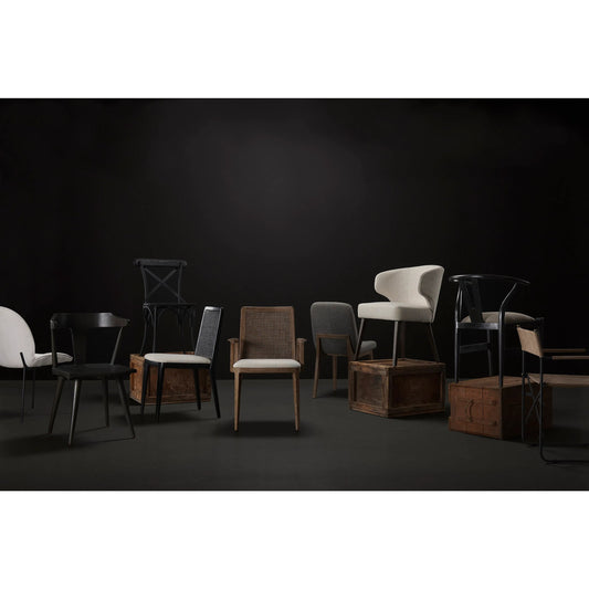 Clara Cane Back Dining Chair (Set of 2) by Mercana. Made from solid wood in a unique style.