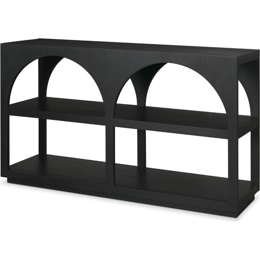 Bela Console Table by Mercana. Made from crafted of solid, premium mango wood in a transitional style.