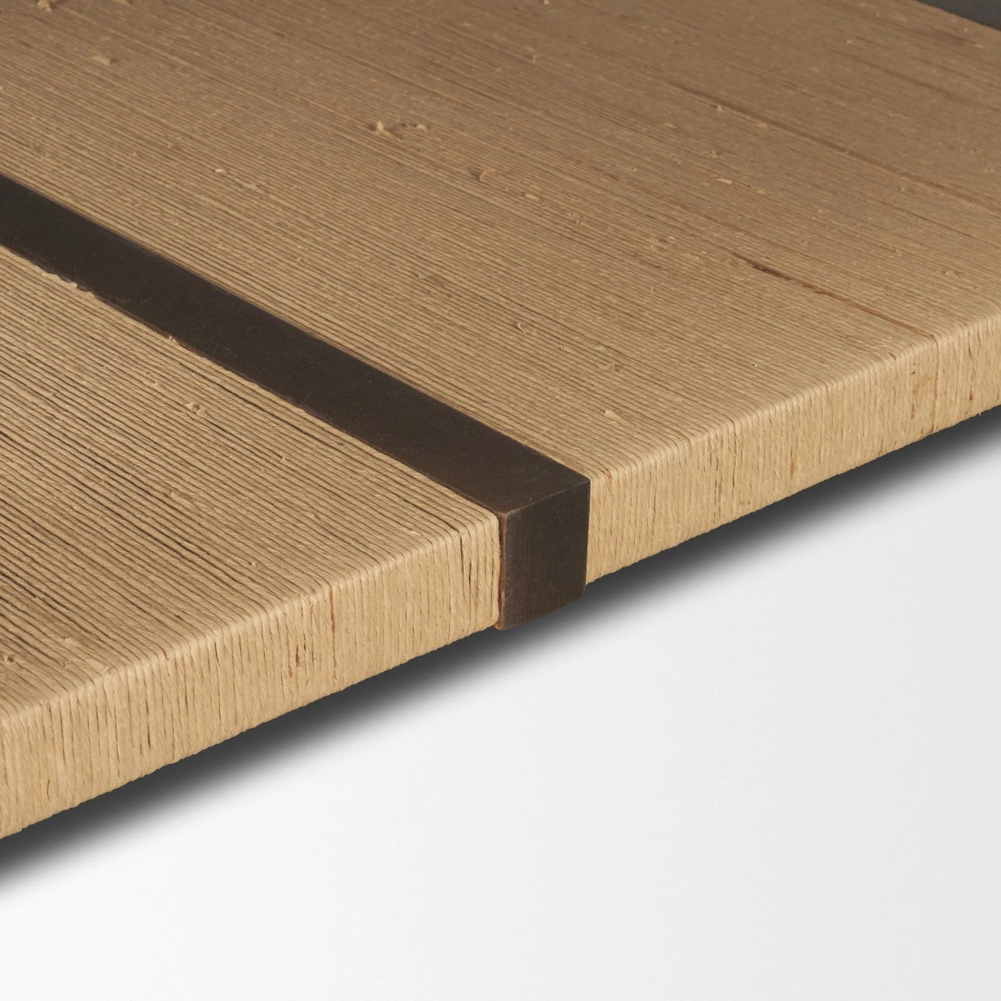 Bondi Coffee Table by Mercana in dark brown. Made from solid wood in a unique style.