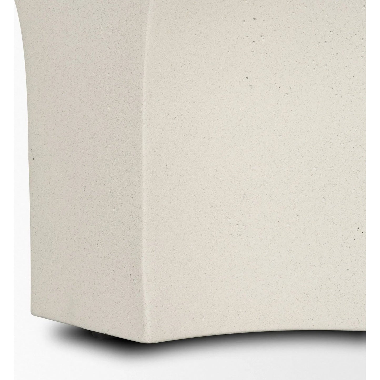006 SI-2527750 | Closeup | Bunda Accent Table by Mercana in ivory. Made from stone in a unique style.