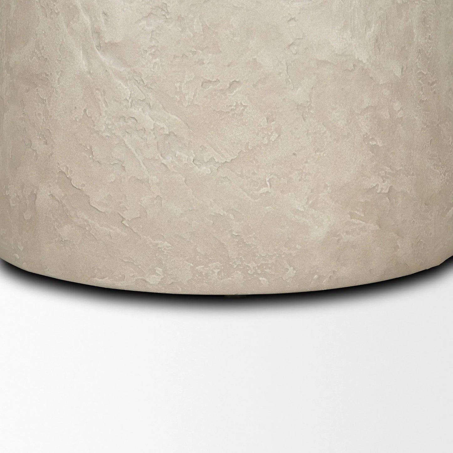005 SI-2527756 | Closeup | Mesa Accent Table by Mercana in gray. Made from stone in a unique style.