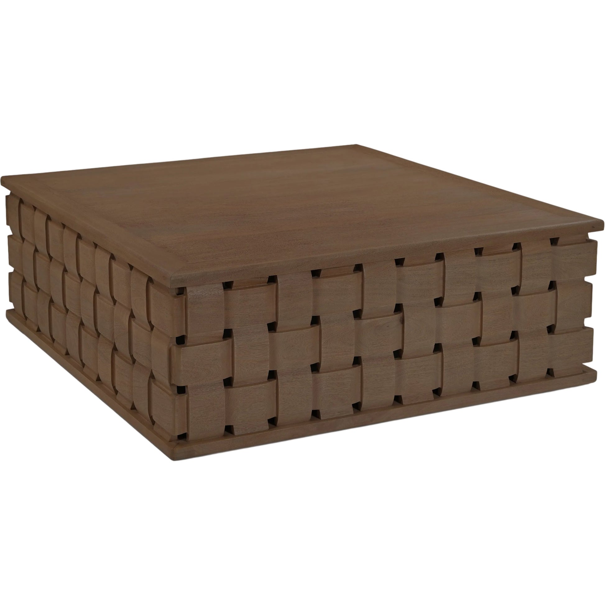 Trellyn Coffee Table by Mercana. Made from mango wood in a unique style.
