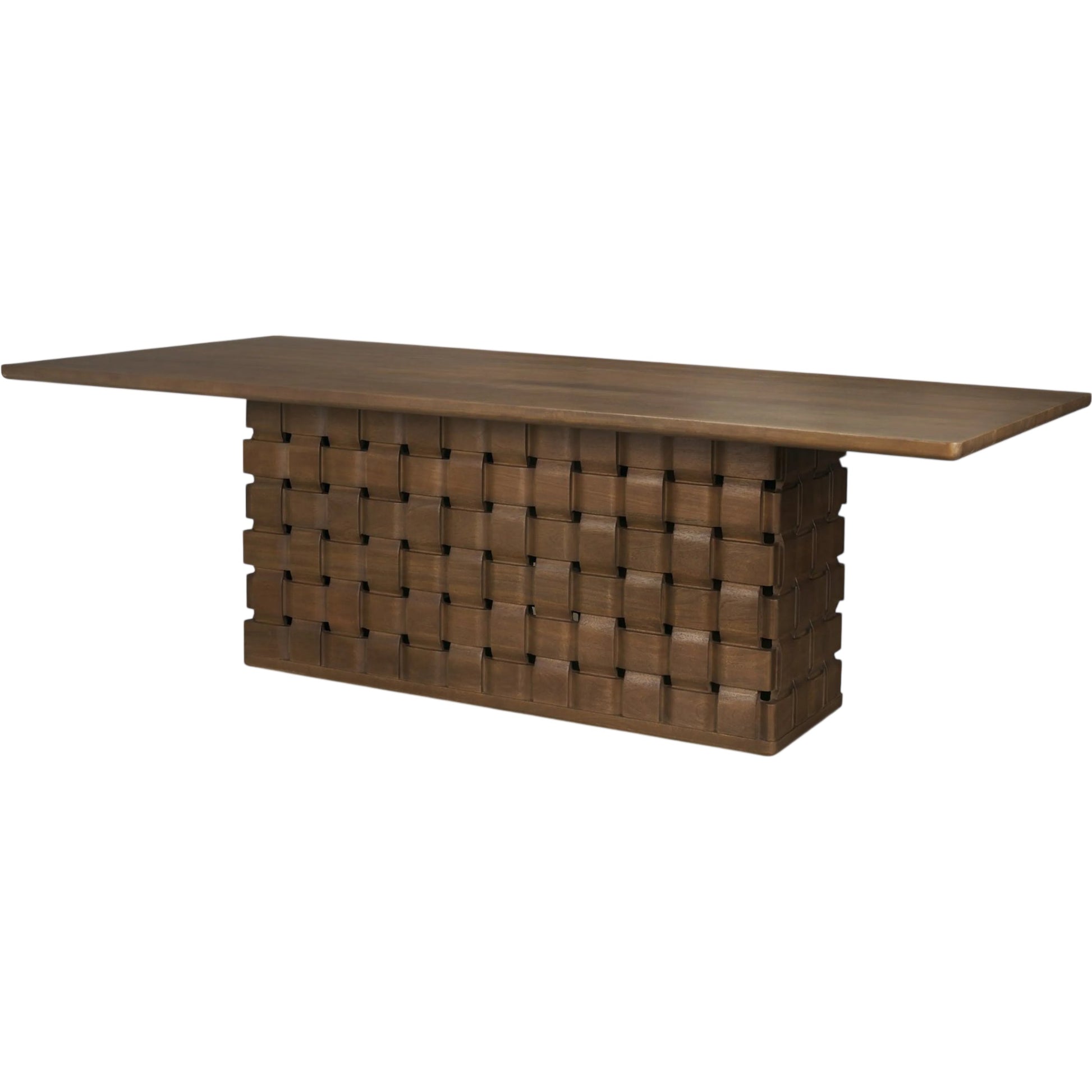 Trellyn Rectangular Dining Table by Mercana. Made from solid wood in a unique style.