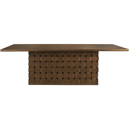 Trellyn Rectangular Dining Table by Mercana. Made from solid wood in a unique style.