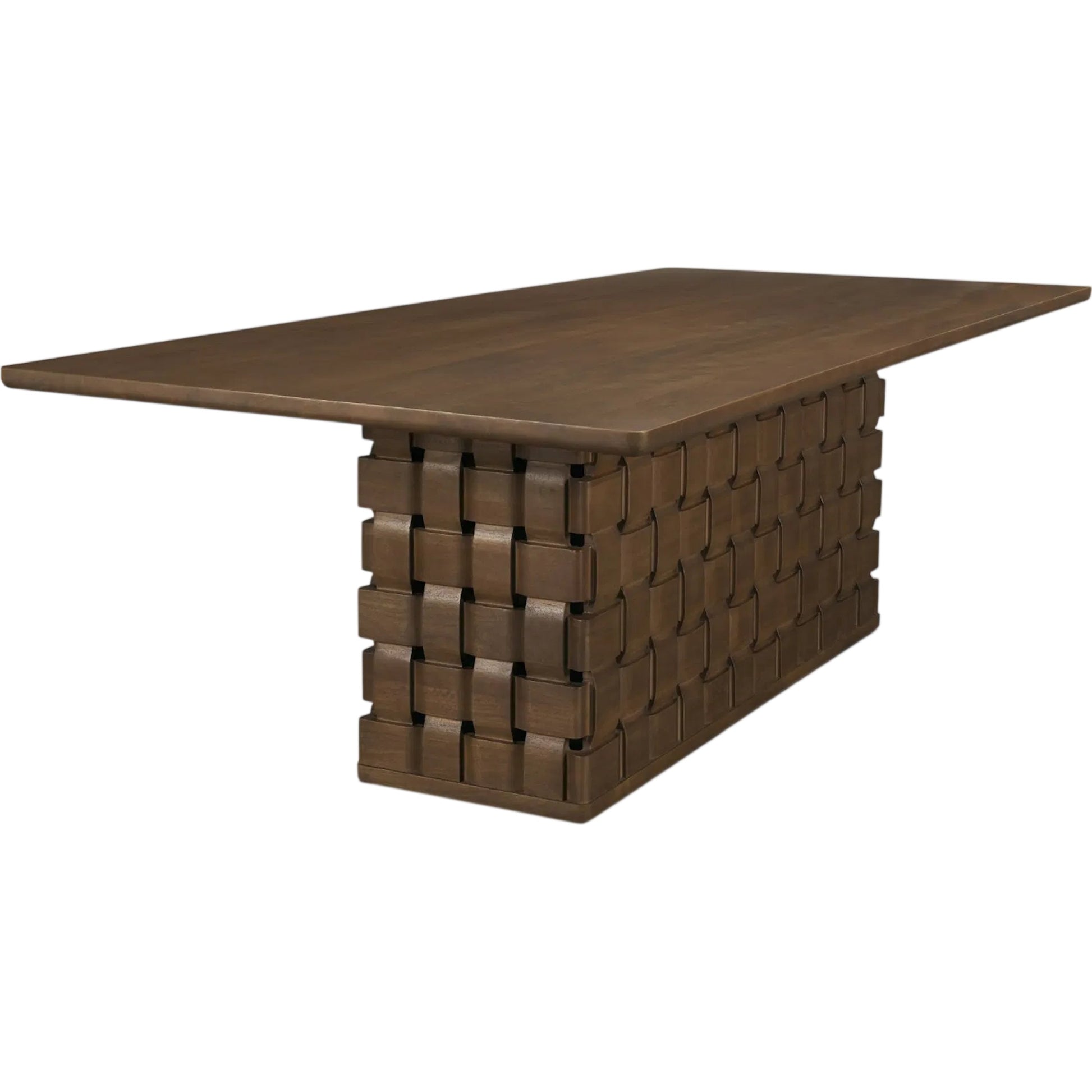 Trellyn Rectangular Dining Table by Mercana. Made from solid wood in a unique style.